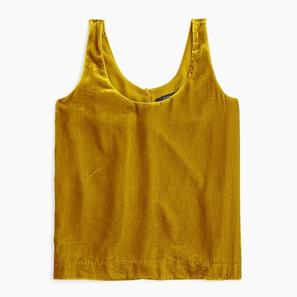 🌼Soft Velvet Tank Top in Vintage Gold🌼 - Picture 6 of 6